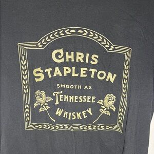 Chris Stapleton Black Graphic Tee